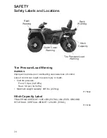 Предварительный просмотр 28 страницы Polaris 500 HHO 2013 Owner'S Manual