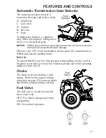 Предварительный просмотр 37 страницы Polaris 500 HHO 2013 Owner'S Manual