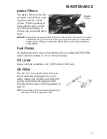 Preview for 75 page of Polaris 550 INDY 144 Owner'S Manual