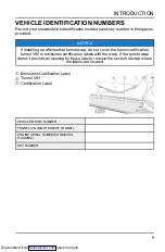 Preview for 11 page of Polaris 550 Indy 2022 Owner'S Manual