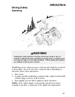 Preview for 69 page of Polaris 600 Dragon SP Owner'S Manual