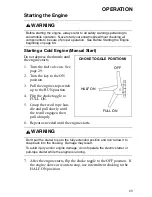 Предварительный просмотр 72 страницы Polaris 600 Fusion Owner'S Manual