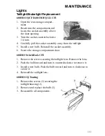 Preview for 114 page of Polaris 600 HO IQ Owner'S Manual