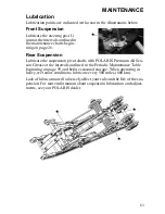 Предварительный просмотр 67 страницы Polaris 600 IQ Racer Owner'S Manual