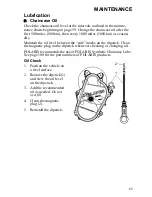 Предварительный просмотр 69 страницы Polaris 600 IQ Racer Owner'S Manual