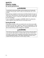 Preview for 21 page of Polaris 600 IQ Touring 2009 Owner'S Manual