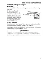 Preview for 72 page of Polaris 600 IQ Touring 2009 Owner'S Manual