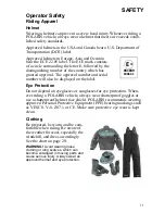 Preview for 15 page of Polaris 600 RUSH 2011 Owner'S Manual