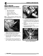 Предварительный просмотр 25 страницы Polaris 6X6 Manual