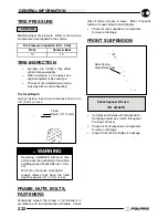 Предварительный просмотр 44 страницы Polaris 6X6 Manual