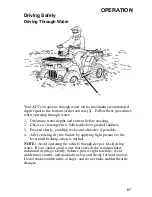 Preview for 70 page of Polaris ATP 330 4x4 Owner'S Manual