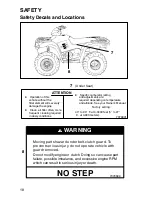 Предварительный просмотр 21 страницы Polaris ATV 2002 Owner'S Manual