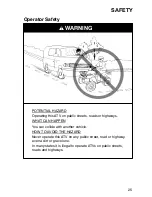 Предварительный просмотр 28 страницы Polaris ATV 2002 Owner'S Manual