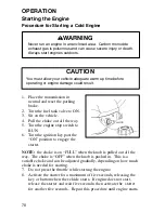 Предварительный просмотр 73 страницы Polaris ATV 2002 Owner'S Manual