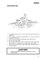 Предварительный просмотр 80 страницы Polaris ATV 2002 Owner'S Manual