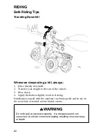 Предварительный просмотр 85 страницы Polaris ATV 2002 Owner'S Manual