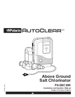 Preview for 4 page of Polaris AutoClear SC Installation And Operation Manual