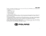 Preview for 2 page of Polaris BRUTUS Owner'S Manual