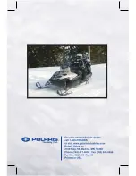 Preview for 2 page of Polaris FST IQ 2007 Owner'S Manual