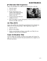 Preview for 126 page of Polaris FST IQ 2007 Owner'S Manual