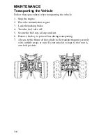 Предварительный просмотр 107 страницы Polaris Hawkeye 2X4 2010 Owner'S Manual