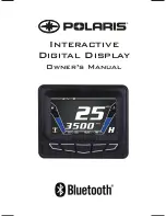 Предварительный просмотр 1 страницы Polaris IDD Quick Start Manual