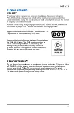 Preview for 15 page of Polaris MATRIX 650 INDY VR1 129 Owner'S Manual