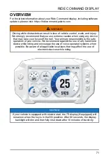 Preview for 73 page of Polaris MATRIX 650 INDY VR1 129 Owner'S Manual