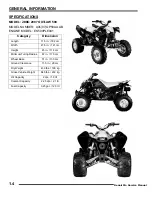 Предварительный просмотр 7 страницы Polaris Outlaw 500 Service Manual