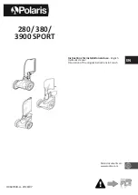 Preview for 1 page of Polaris P280 Instructions For Installation And Use Manual