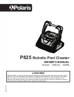 Polaris p825 Owner'S Manual preview