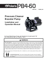 Polaris PB4-60 Installation And Operation Manual preview