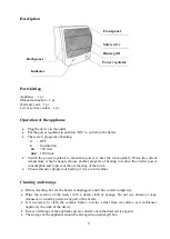 Preview for 9 page of Polaris PCDH 1115 Manual Instruction