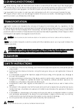 Preview for 30 page of Polaris PES 0504 Manual Instruction / Warranty