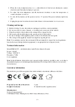 Предварительный просмотр 13 страницы Polaris PRE K 0715 Manual Instruction