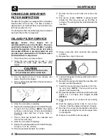 Предварительный просмотр 33 страницы Polaris PREDATOR 2003 Service Manual