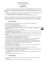 Preview for 9 page of Polaris PSF 40 RC Manual Instruction