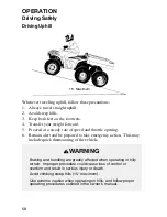 Preview for 60 page of Polaris PTV 6x6 SERIES 10 Owner'S Manual