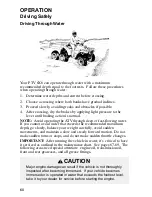 Preview for 62 page of Polaris PTV 6x6 SERIES 10 Owner'S Manual