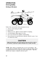 Preview for 64 page of Polaris PTV 6x6 SERIES 10 Owner'S Manual