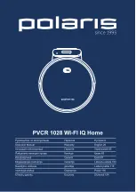 Preview for 1 page of Polaris PVCR 1028 WI-FI IQ Home Operation Manual