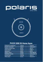 Polaris PVCR 3200 IQ Home Aqua Black Operation Manual preview