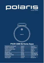 Preview for 1 page of Polaris PVCR 3300 IQ Home Aqua Operation Manual