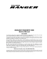 Предварительный просмотр 1 страницы Polaris RANGER 1000 2020 Service Manual