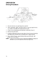 Предварительный просмотр 41 страницы Polaris Ranger 4x4 500 EFI 2007 Owner'S Manual