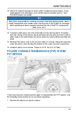 Preview for 103 page of Polaris RANGER 500 Owner'S Manual