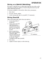 Предварительный просмотр 47 страницы Polaris Ranger EV 2011 Owner'S Manual