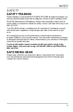 Preview for 13 page of Polaris RANGER EV 2022 Owner'S Manual