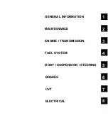 Preview for 3 page of Polaris RANGER RZR 170 Service Manual