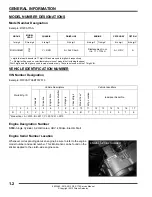 Preview for 6 page of Polaris RANGER RZR 170 Service Manual